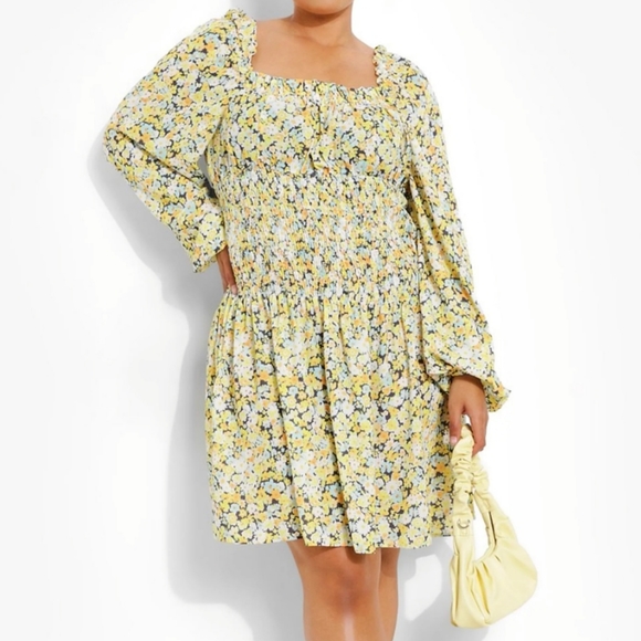 Boohoo Plus Dresses & Skirts - Floral Summer Dress